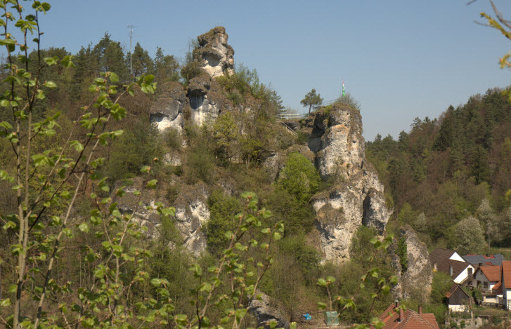 Burgstall Oberntüchersfeld, Germany
